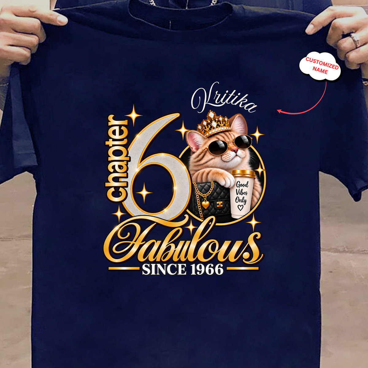CUSTOMIZED-FABULOUS CHAPTER 60-WOMEN CLASSIC T-SHIRT