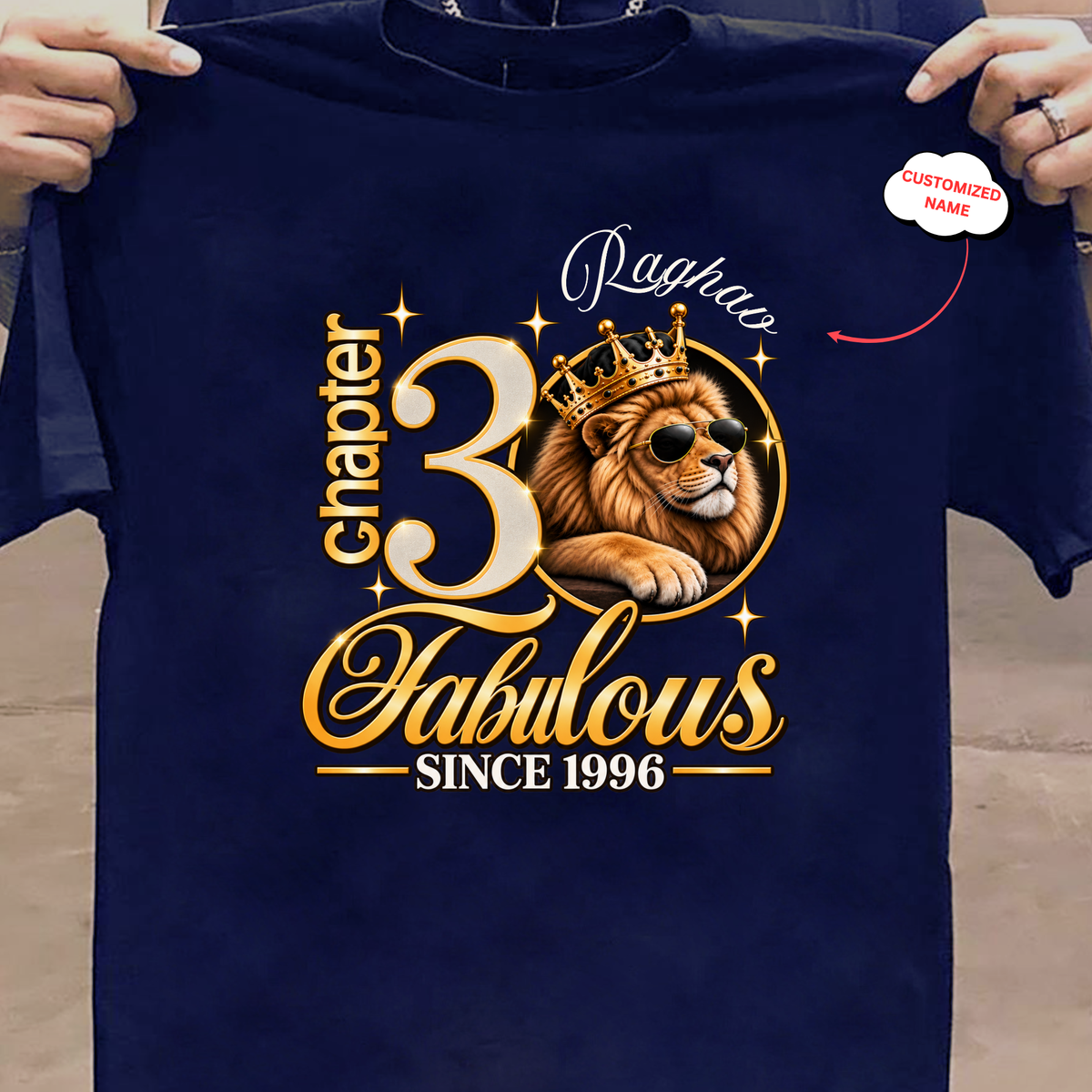 CUSTOMIZED-FABULOUS CHAPTER 30-MEN CLASSIC T-SHIRT