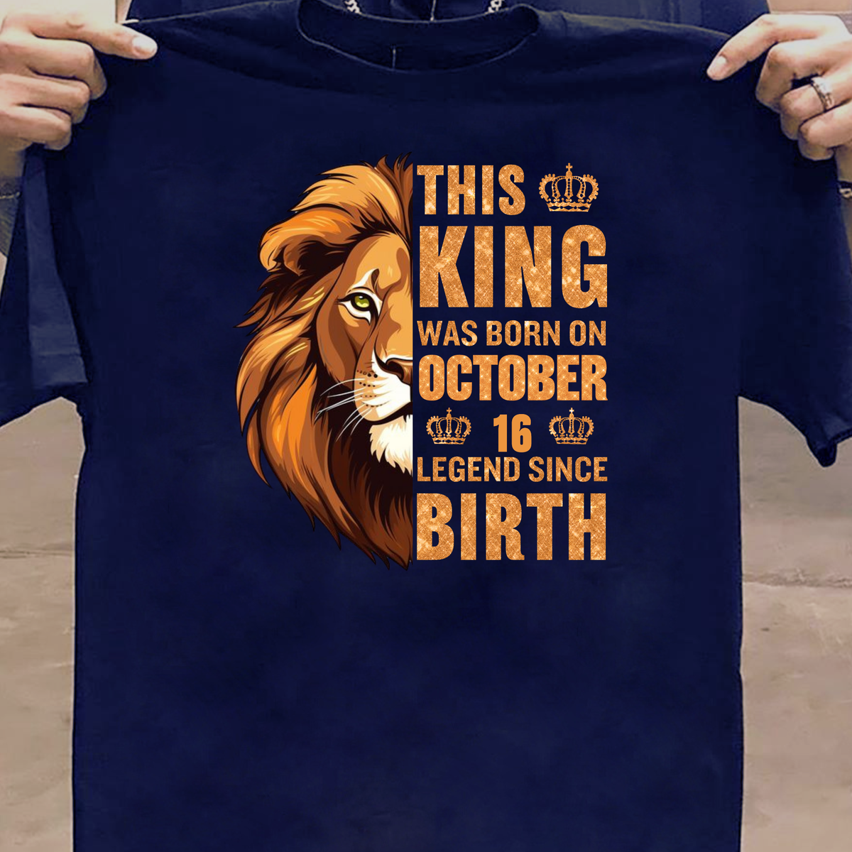 16TH OCTOBER KING CLASSIC T-SHIRT