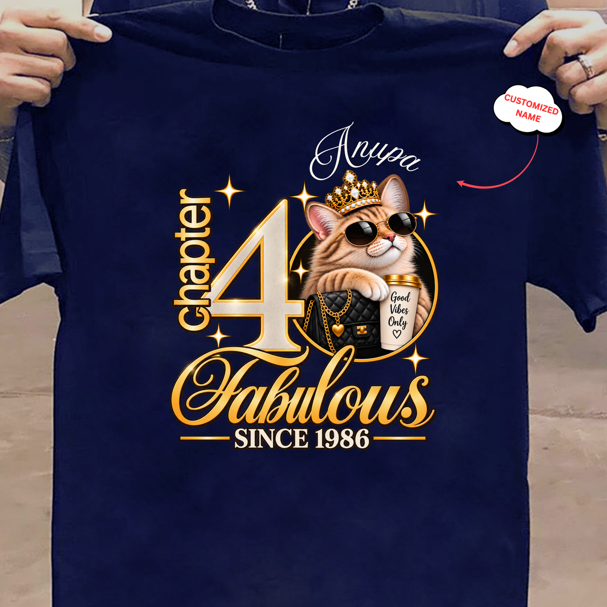 CUSTOMIZED-FABULOUS CHAPTER 40-WOMEN CLASSIC T-SHIRT