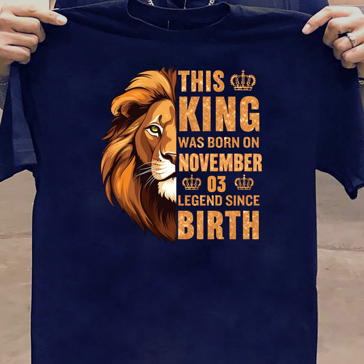 3RD NOVEMBER KING CLASSIC T-SHIRT