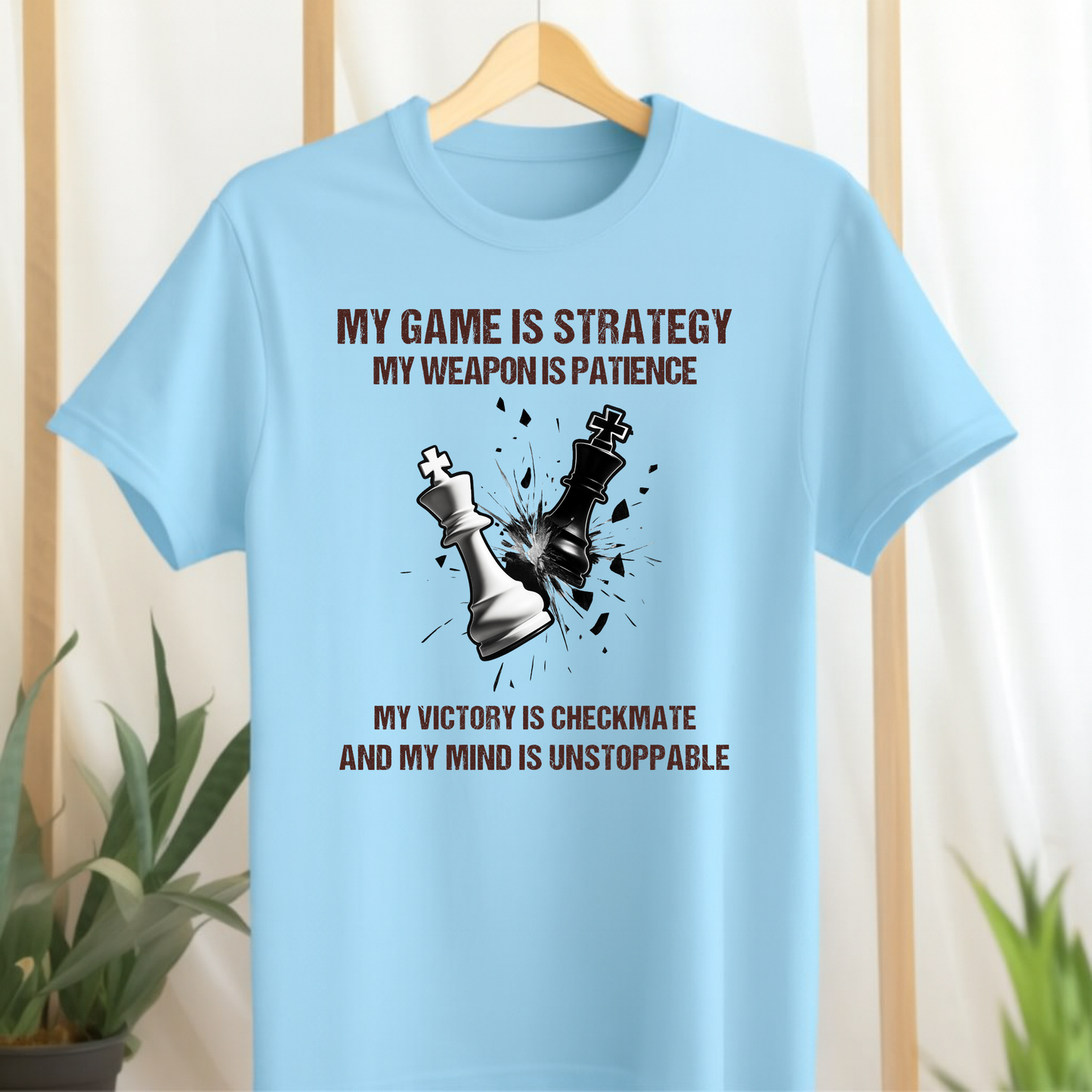 MY VICTORY IS CHECKMATE (CHESS) CLASSIC T-SHIRT