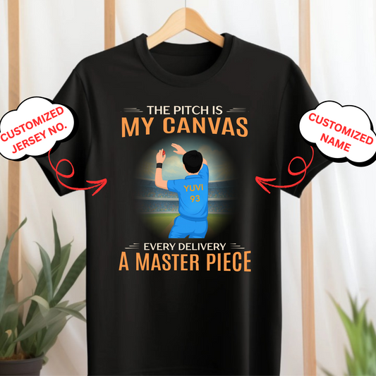 CUSTOMIZED-A MASTER PIECE (CRICKET) CLASSIC T-SHIRT