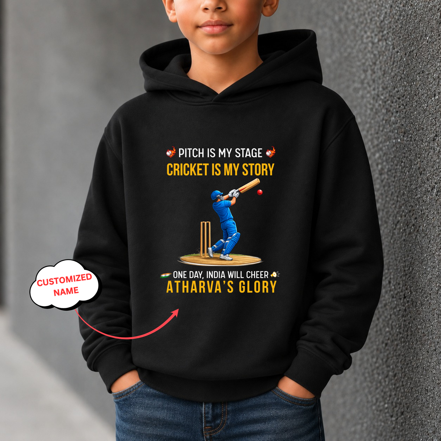 CUSTOMIZED-PITCH IS MY STAGE-CLASSIC HOODIE