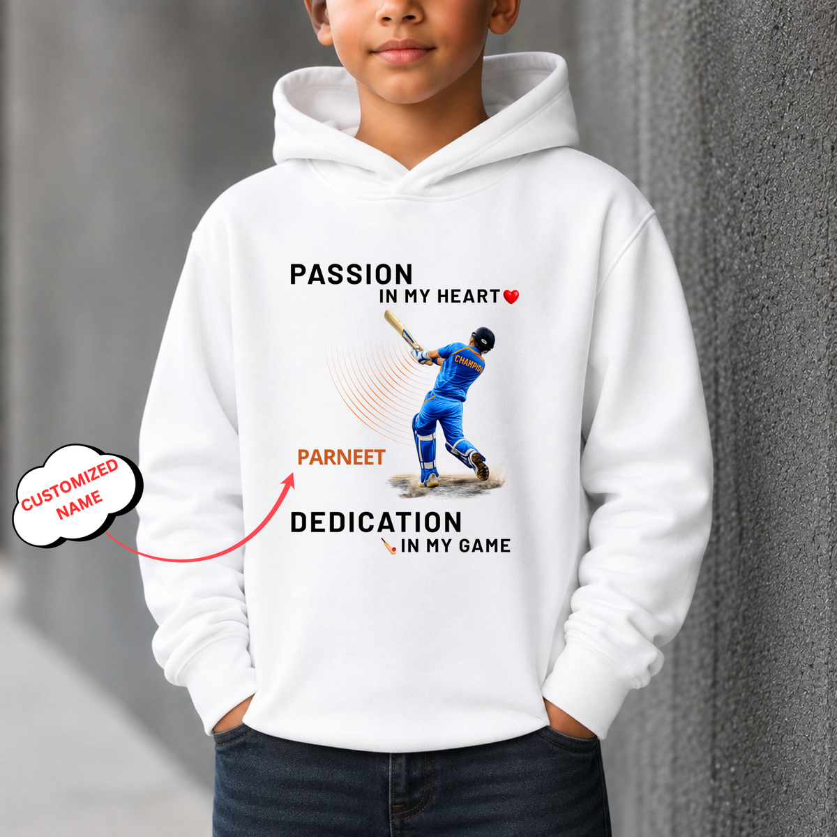 CUSTOMIZED-PASSION & DEDICATION-CLASSIC HOODIE