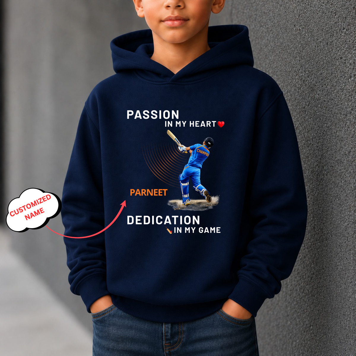 CUSTOMIZED-PASSION & DEDICATION-CLASSIC HOODIE