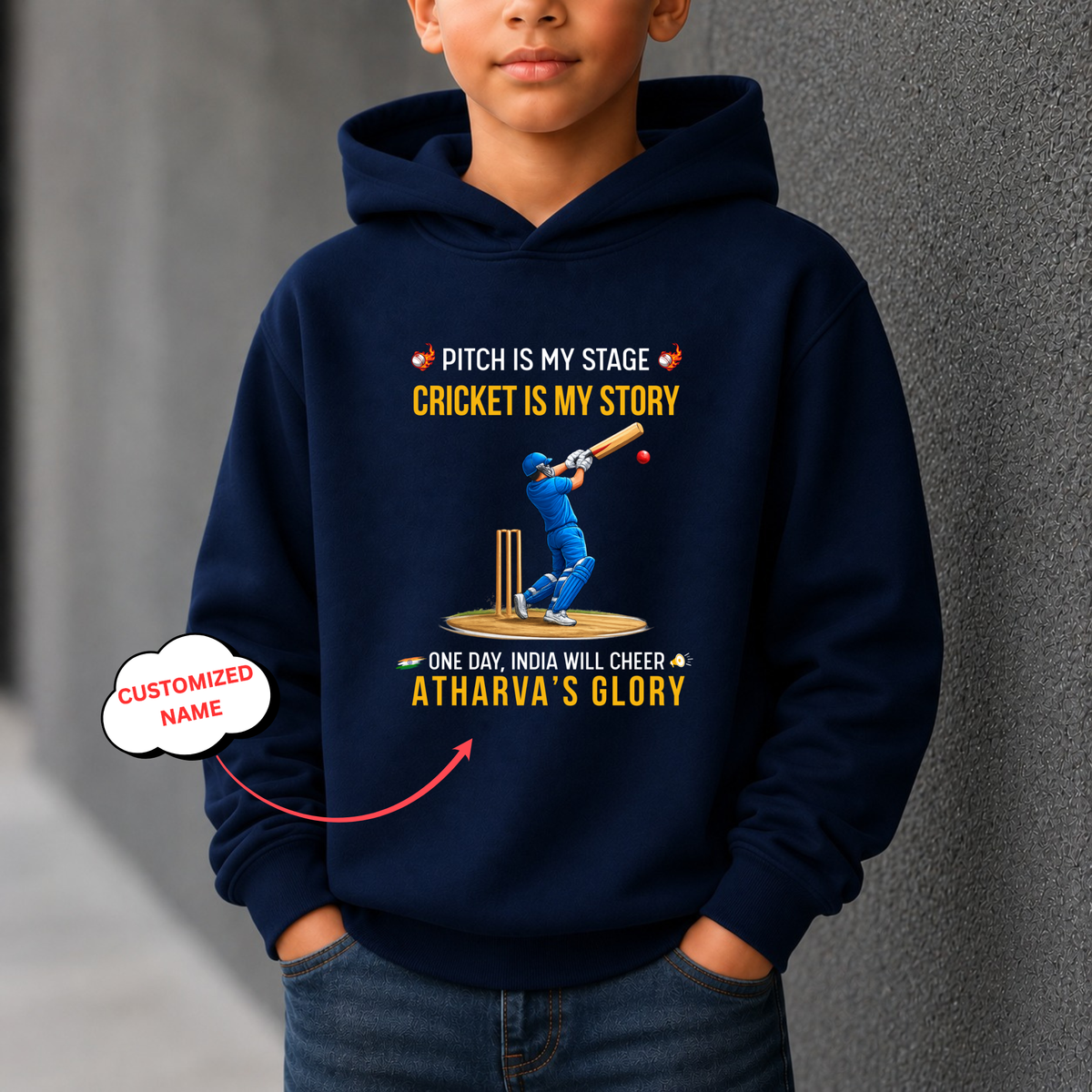 CUSTOMIZED-PITCH IS MY STAGE-CLASSIC HOODIE