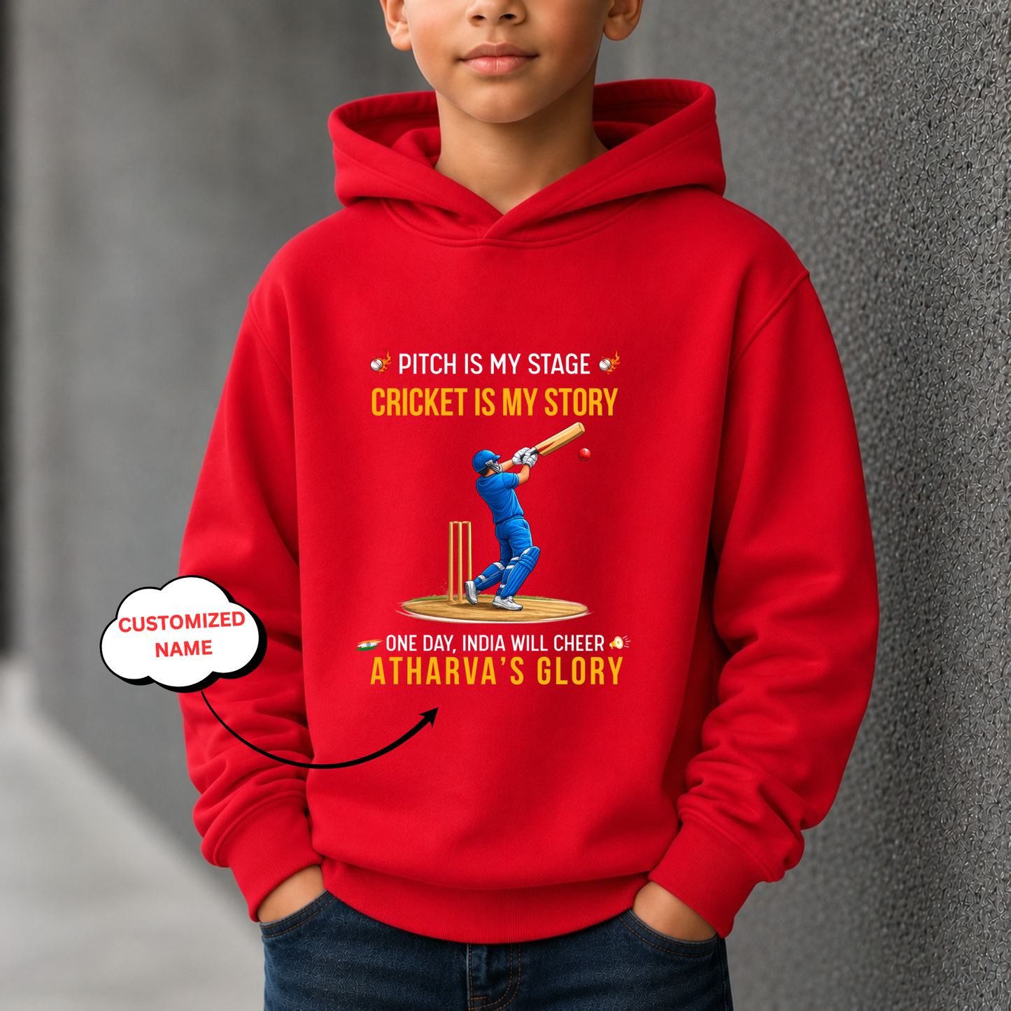CUSTOMIZED-PITCH IS MY STAGE-CLASSIC HOODIE