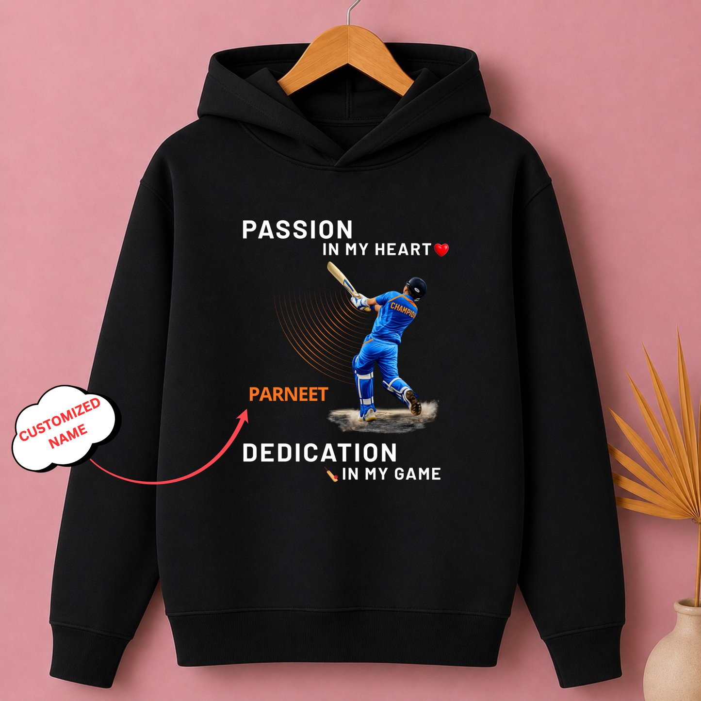 CUSTOMIZED-PASSION & DEDICATION-CLASSIC HOODIE