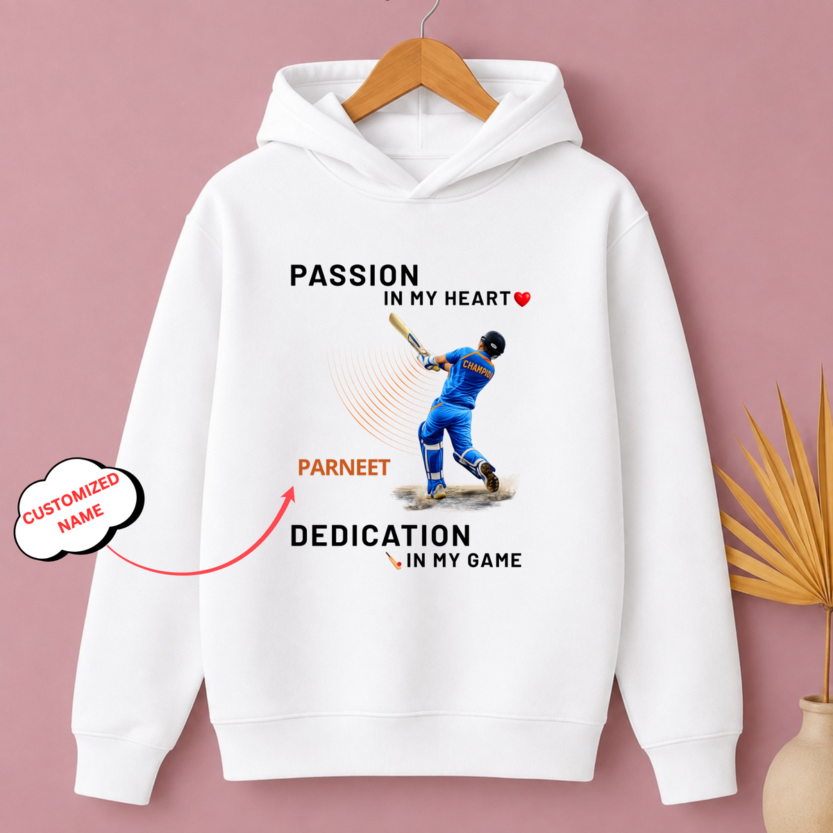 CUSTOMIZED-PASSION & DEDICATION-CLASSIC HOODIE