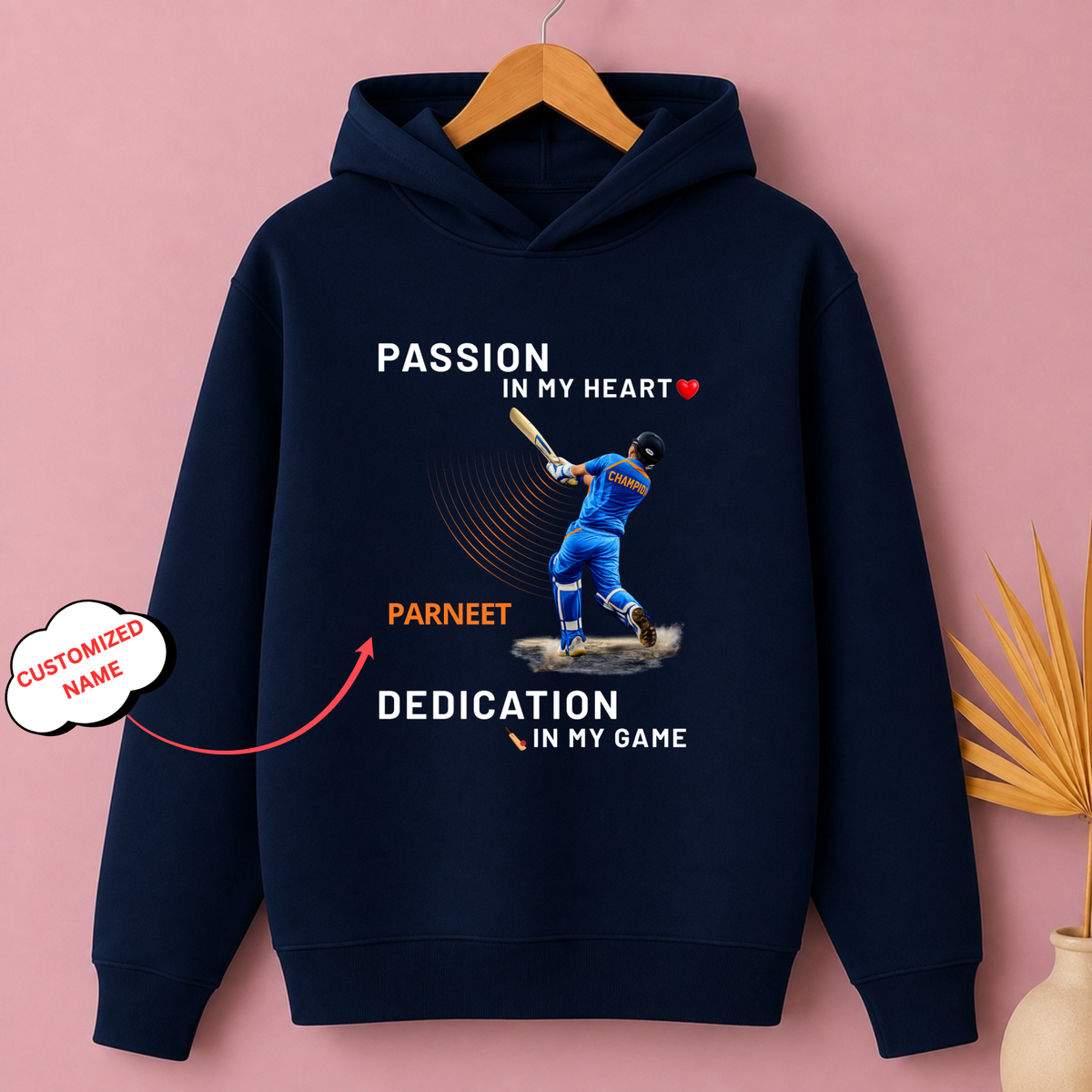 CUSTOMIZED-PASSION & DEDICATION-CLASSIC HOODIE