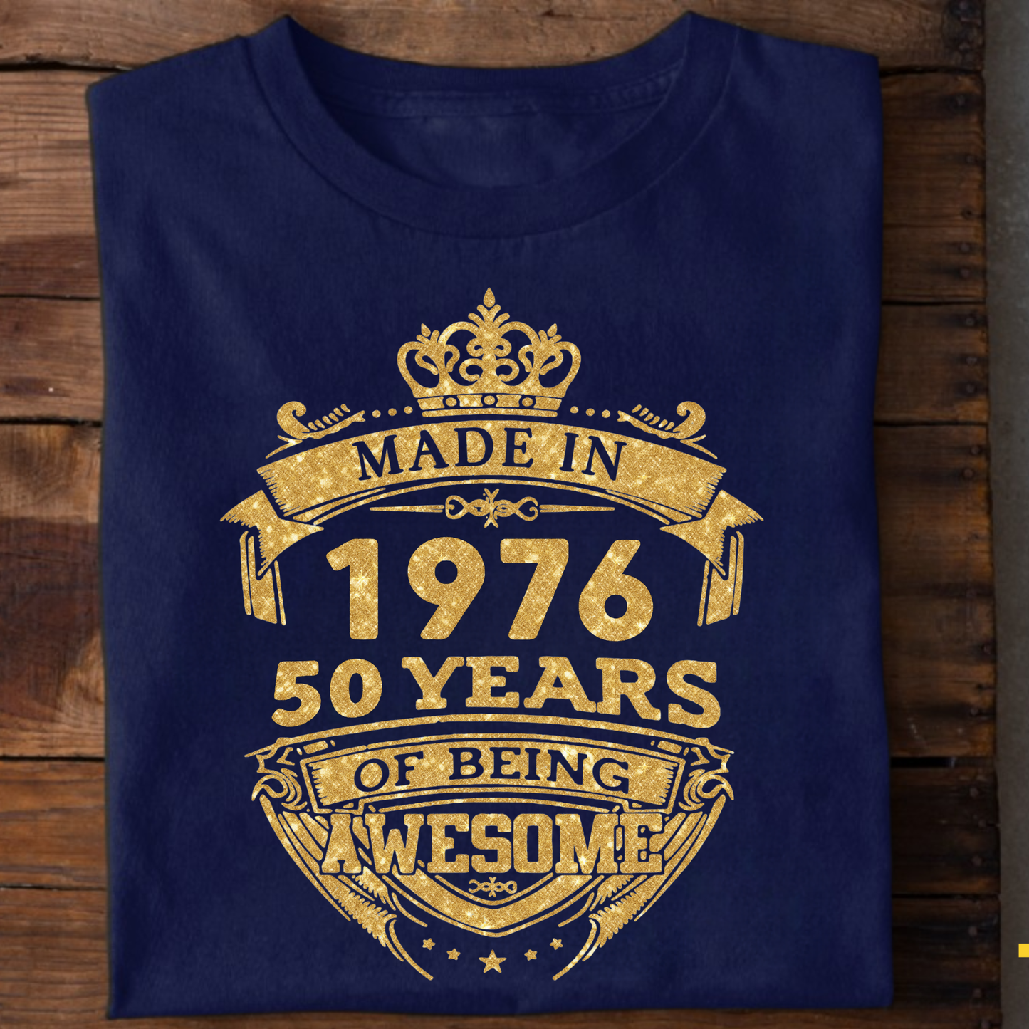 MADE IN 1976 50 YEARS OF BEING AWESOME CLASSIC T-SHIRT