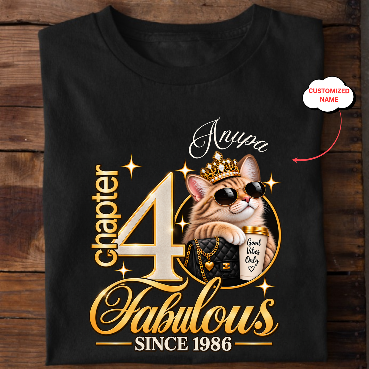 CUSTOMIZED-FABULOUS CHAPTER 40-WOMEN CLASSIC T-SHIRT
