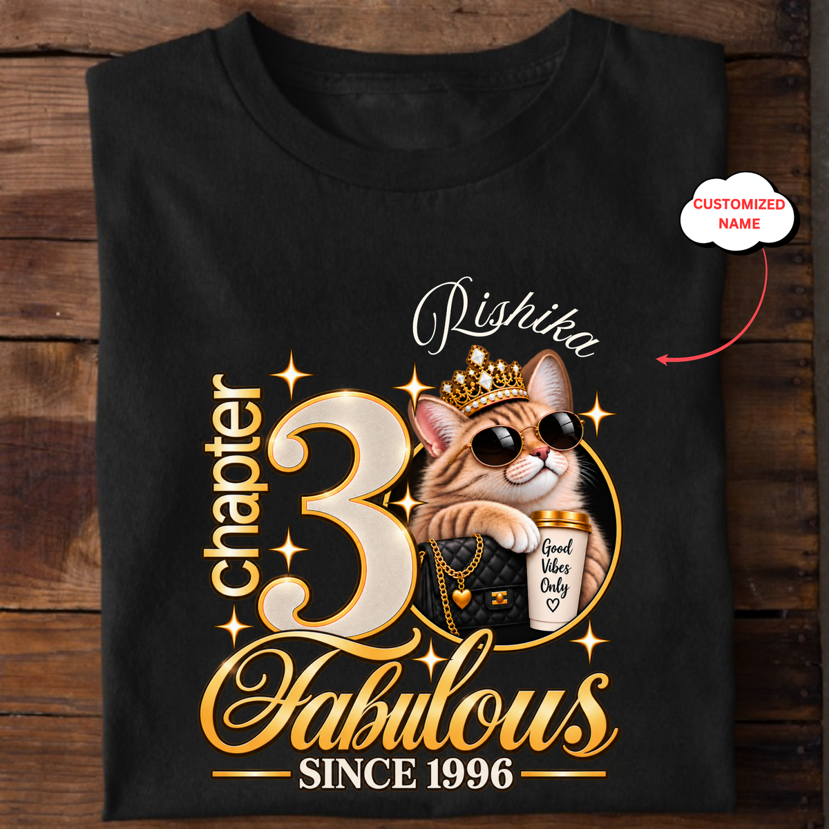 CUSTOMIZED-FABULOUS CHAPTER 30-WOMEN CLASSIC T-SHIRT