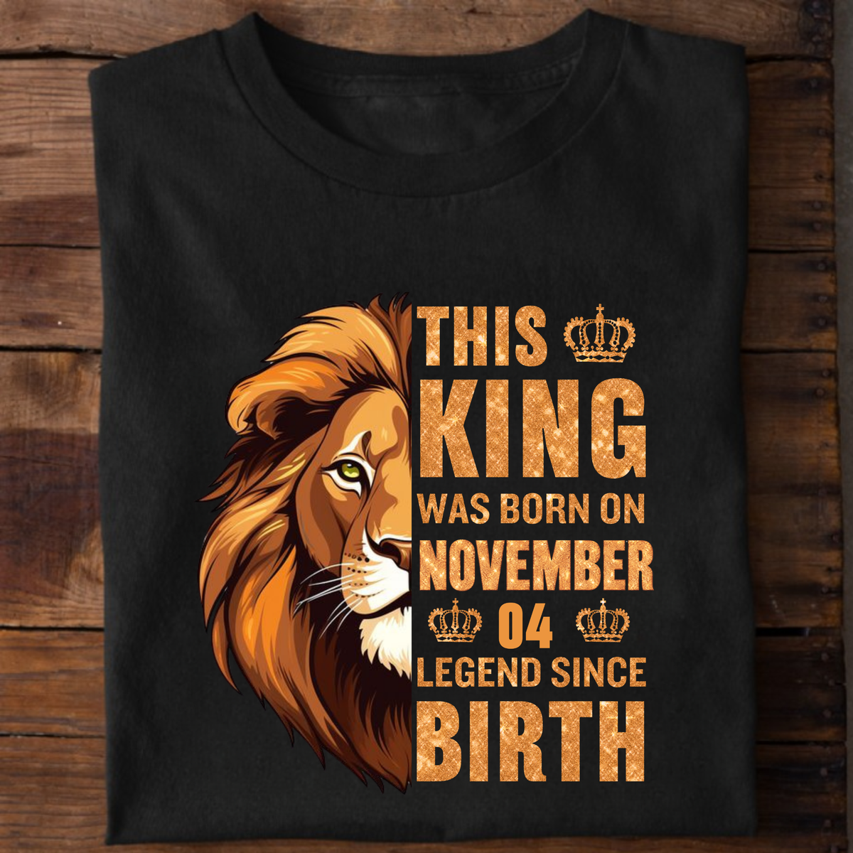 4TH NOVEMBER KING CLASSIC T-SHIRT