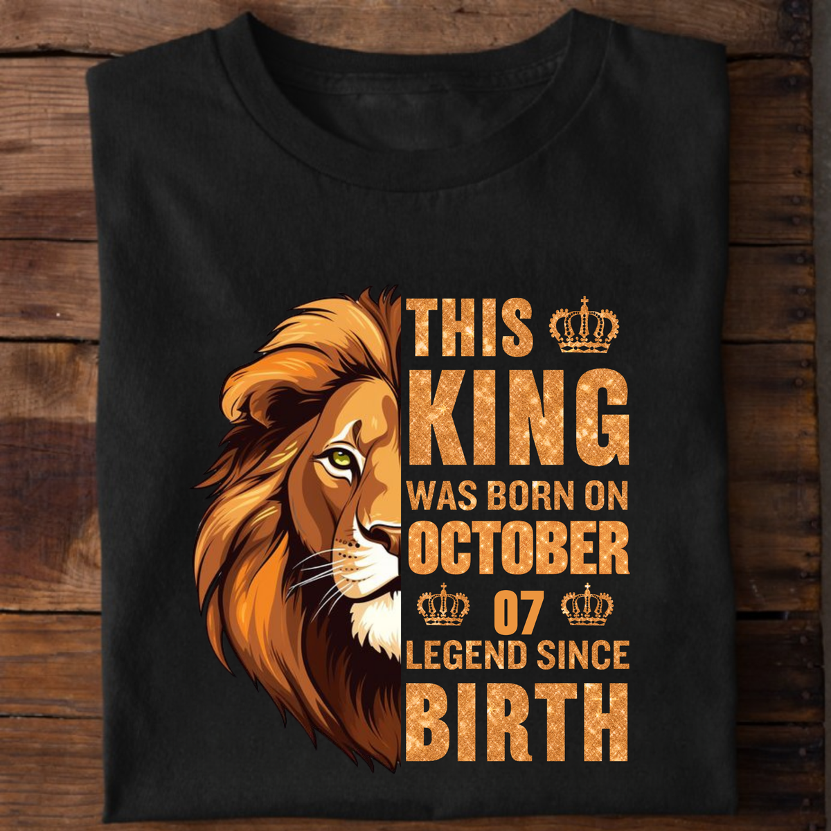 7TH OCTOBER KING CLASSIC T-SHIRT