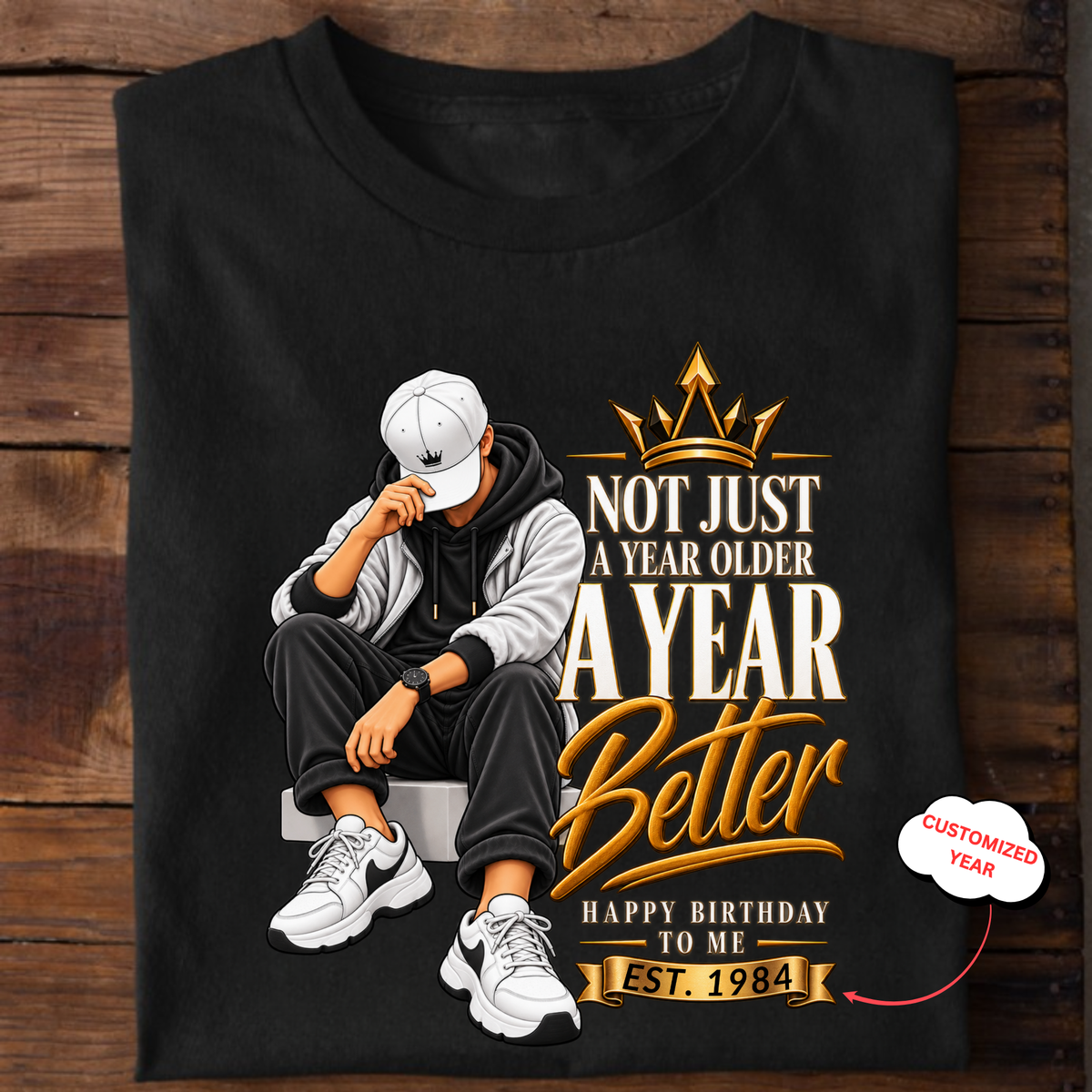 CUSTOMIZED-A BETTER YEAR CLASSIC T-SHIRT