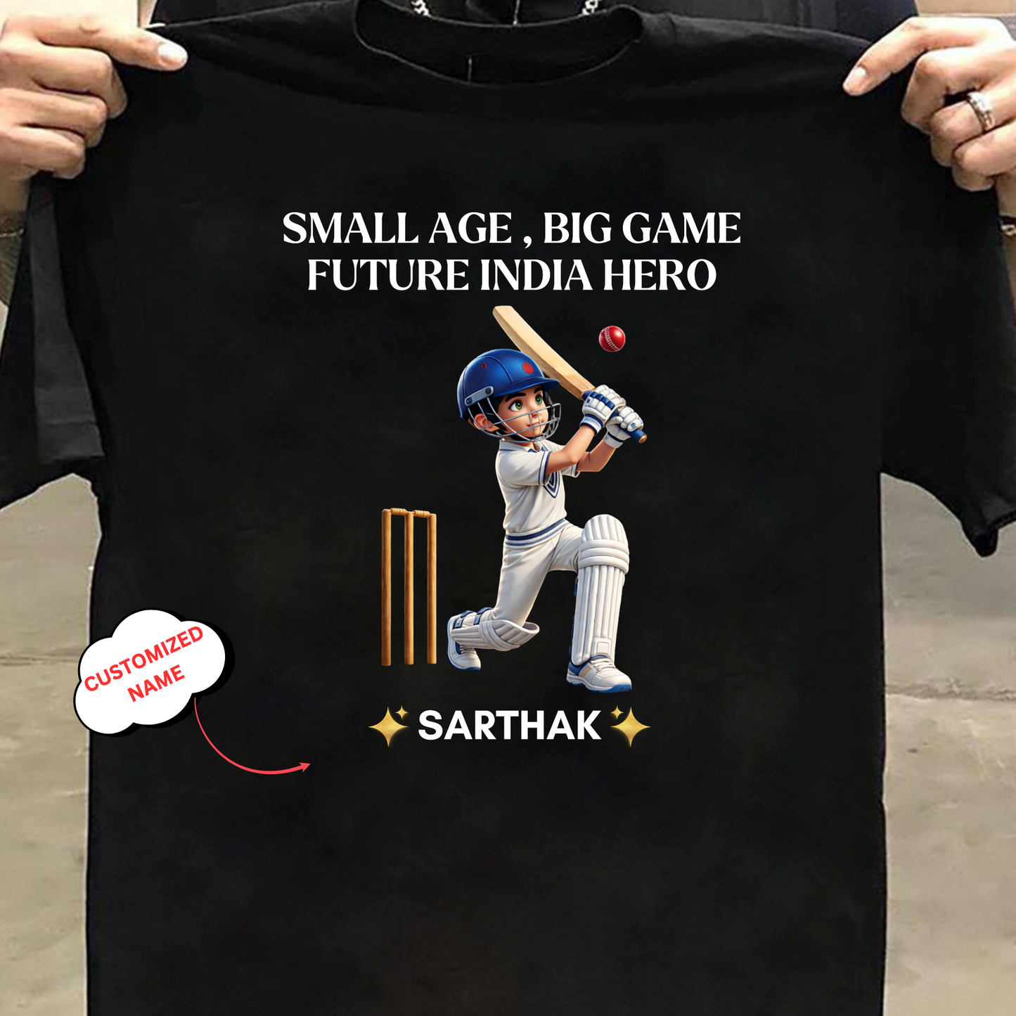CUSTOMIZATION-FUTURE INDIA HERO-CLASSIC T-SHIRT