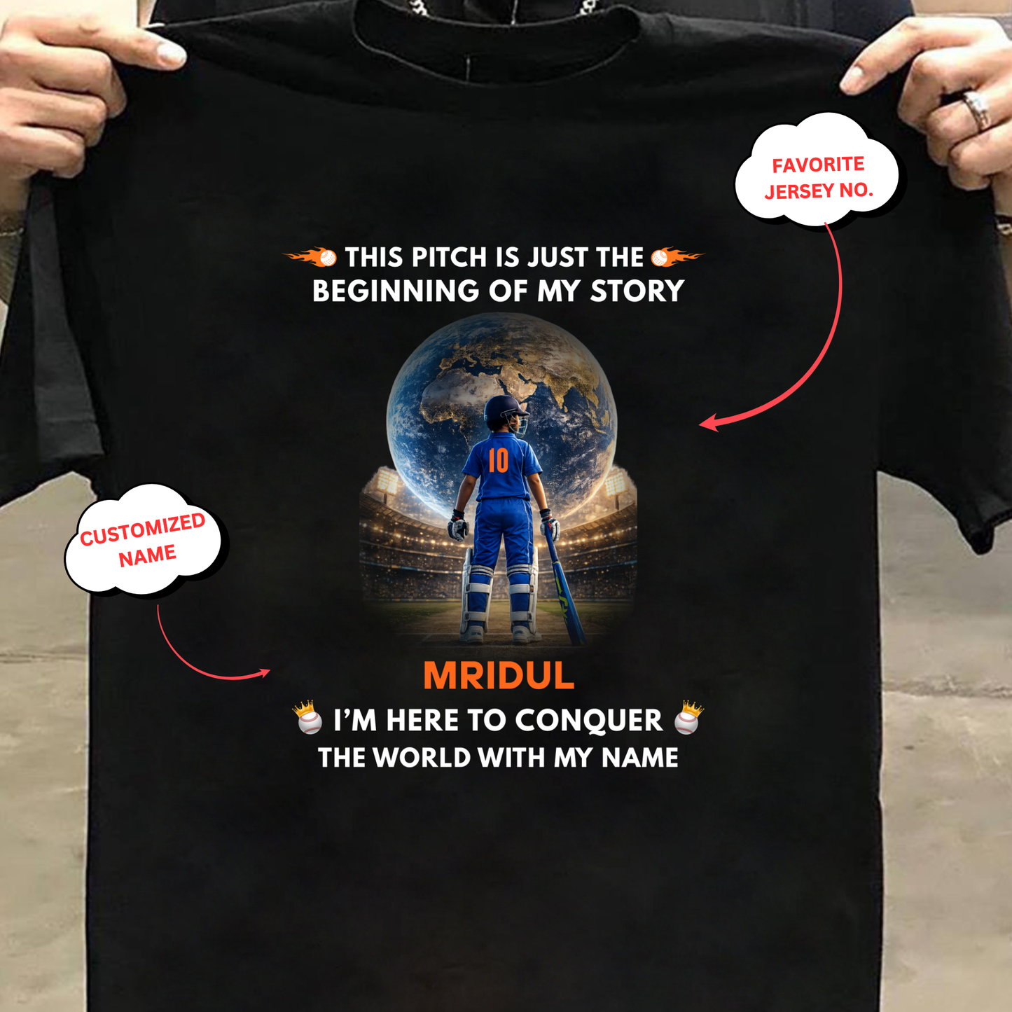 CUSTOMIZATION-BEGINNING OF MY STORY-CLASSIC T-SHIRT