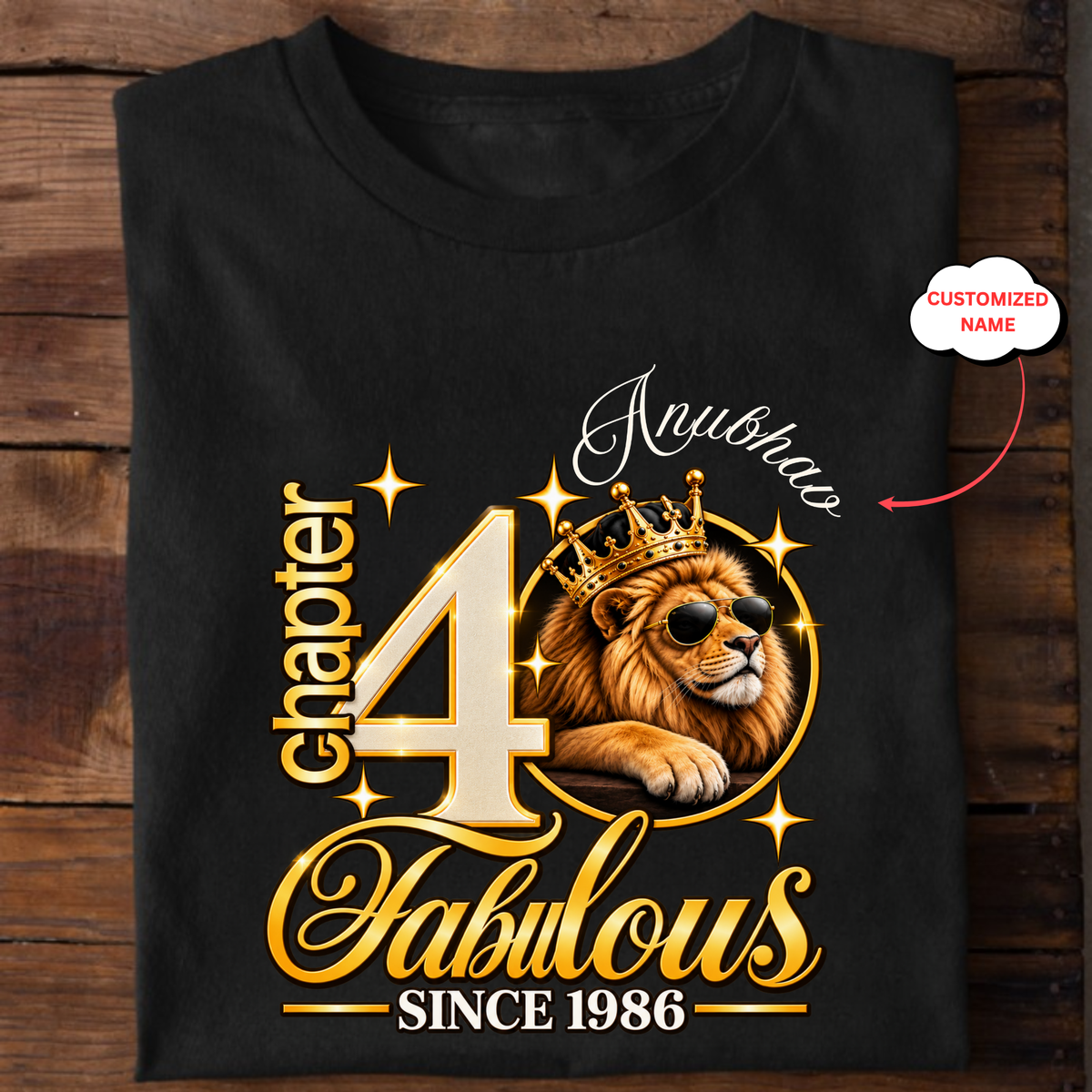 CUSTOMIZED-FABULOUS CHAPTER 40-MEN CLASSIC T-SHIRT