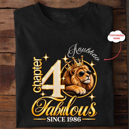 CUSTOMIZED-FABULOUS CHAPTER 40-MEN CLASSIC T-SHIRT