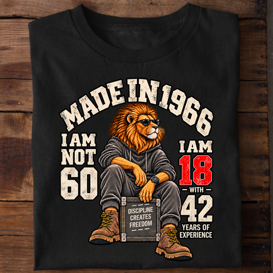 MADE IN 1966  I AM NOT 60-MEN CLASSIC T-SHIRT