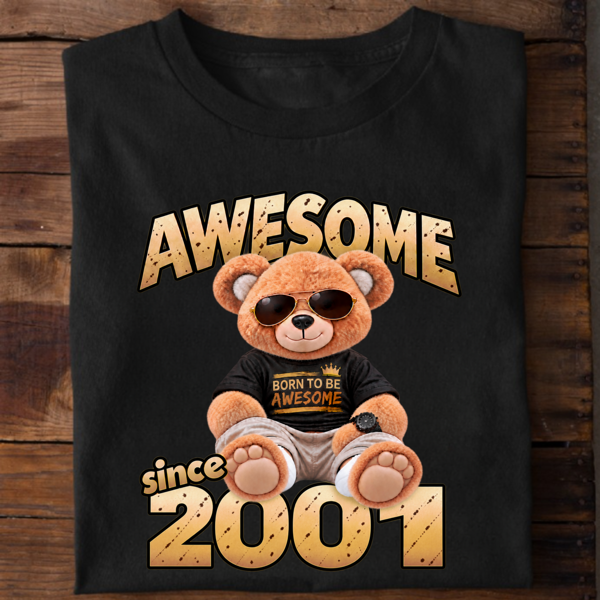 AWESOME SINCE 2001 CLASSIC T-SHIRT