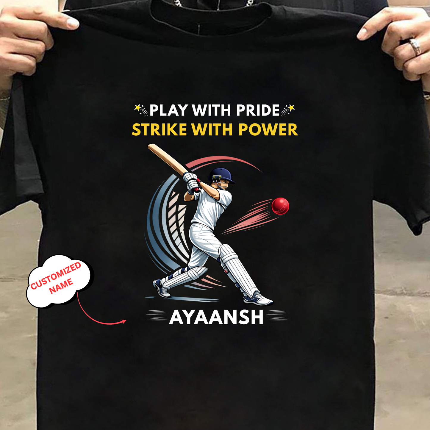CUSTOMIZATION-PLAY WITH PRIDE-CLASSIC T-SHIRT