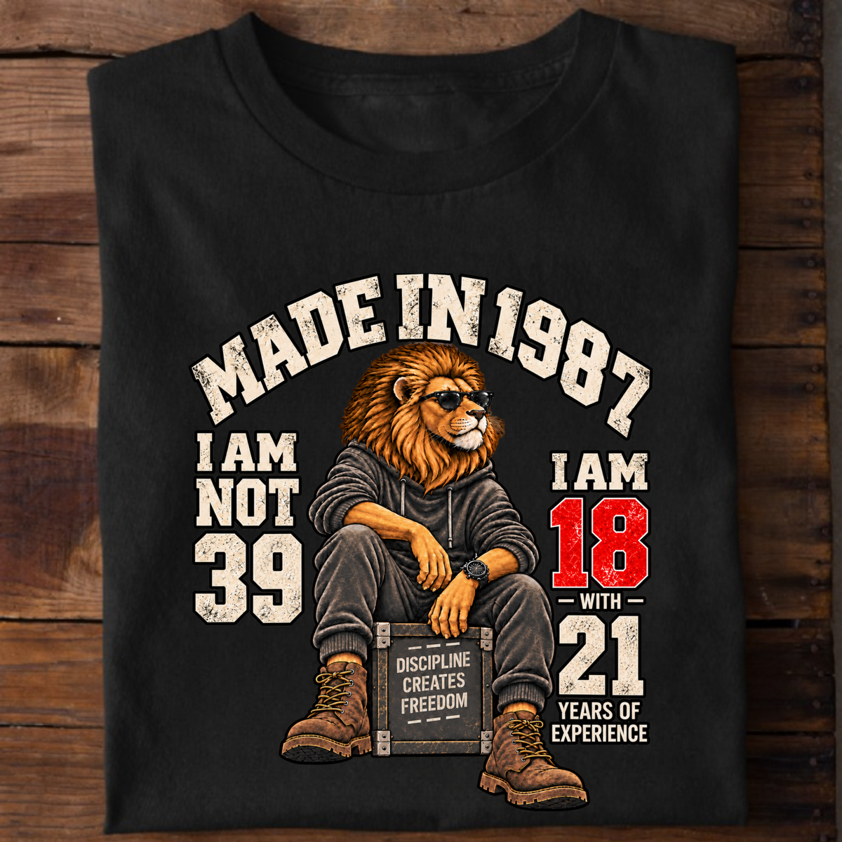 MADE IN 1987  I AM NOT 39-MEN CLASSIC T-SHIRT