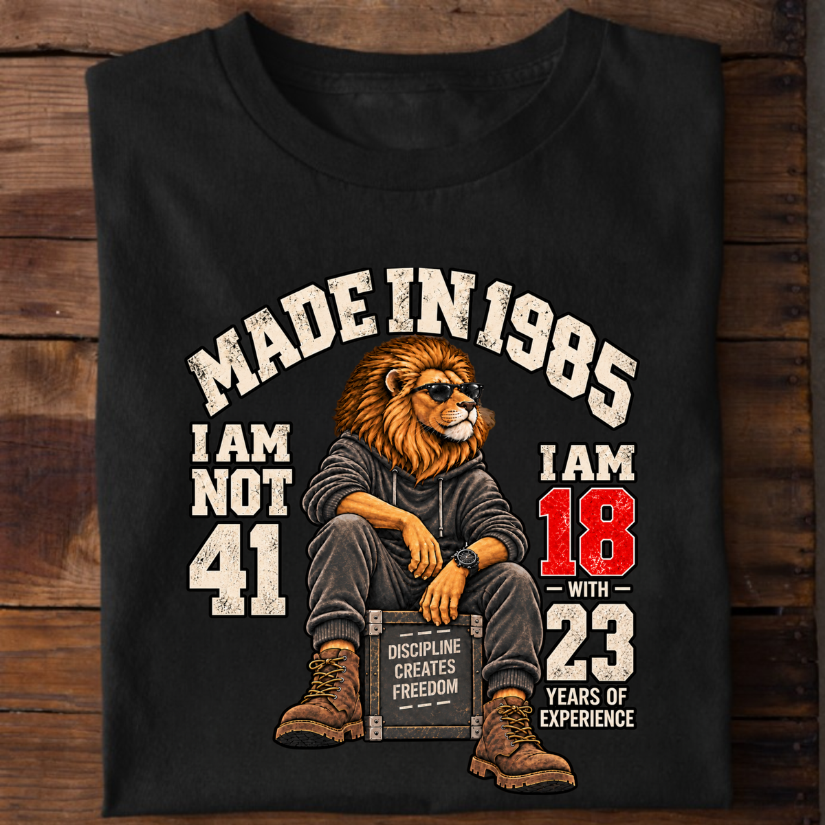 MADE IN 1985  I AM NOT 41-MEN CLASSIC T-SHIRT