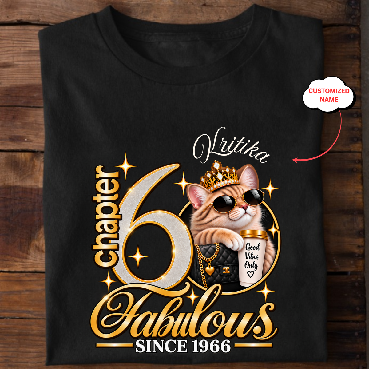 CUSTOMIZED-FABULOUS CHAPTER 60-WOMEN CLASSIC T-SHIRT