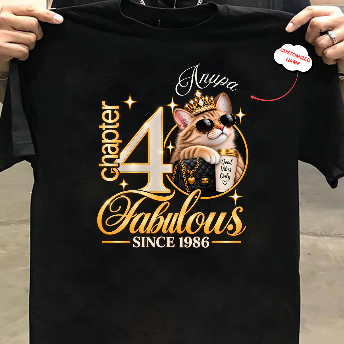 CUSTOMIZED-FABULOUS CHAPTER 40-WOMEN CLASSIC T-SHIRT