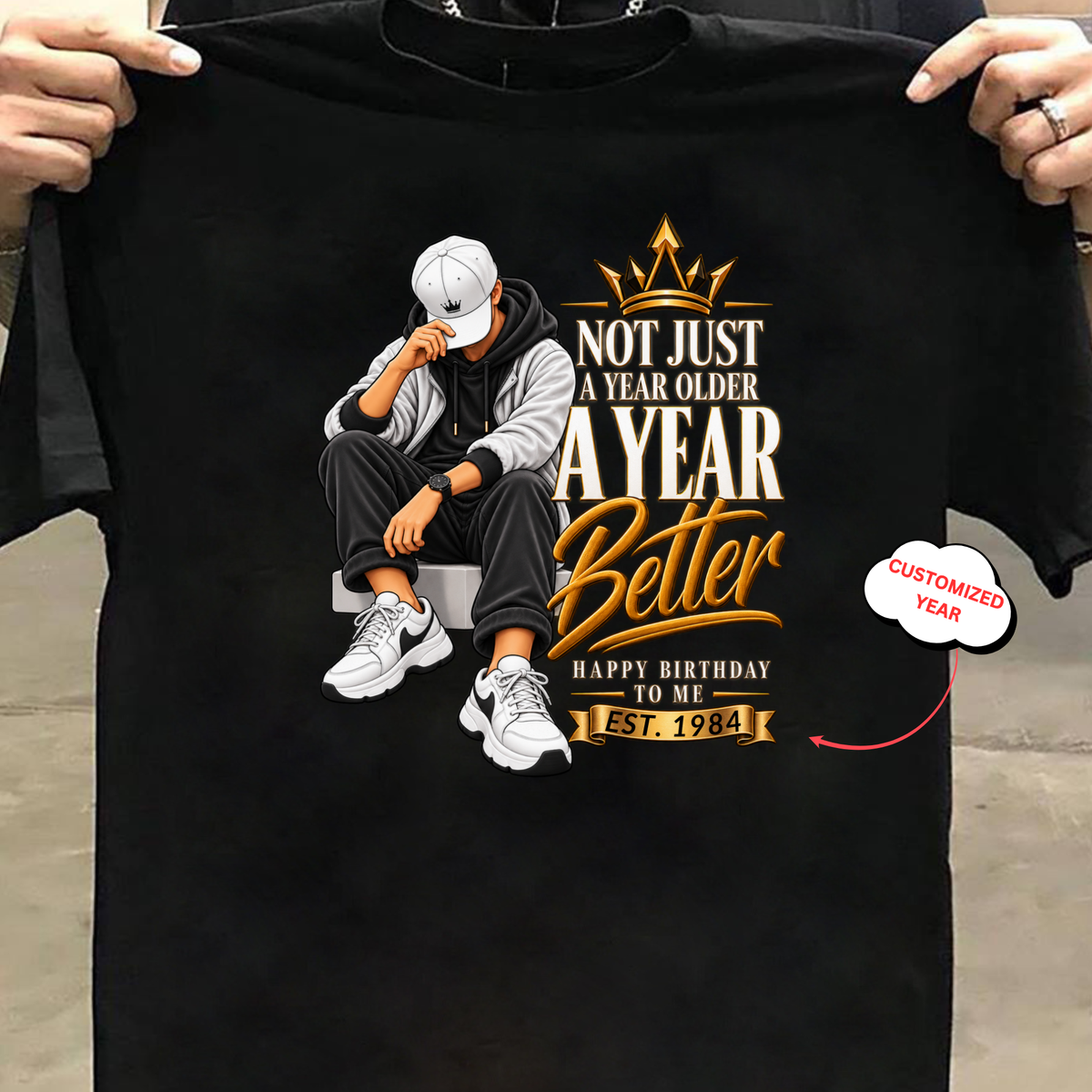 CUSTOMIZED-A BETTER YEAR CLASSIC T-SHIRT
