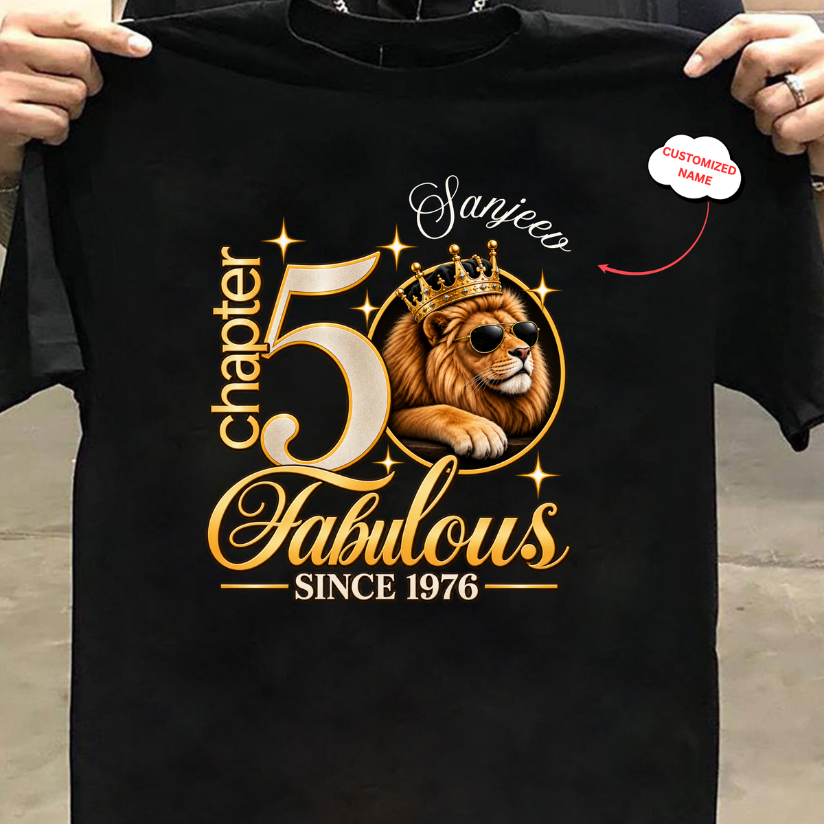 CUSTOMIZED-FABULOUS CHAPTER 50-MEN CLASSIC T-SHIRT