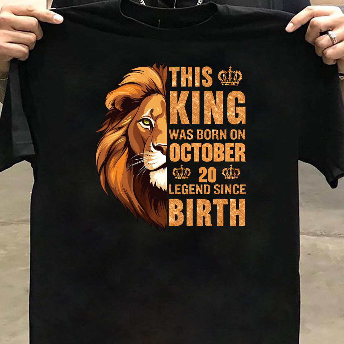 20TH OCTOBER KING CLASSIC T-SHIRT