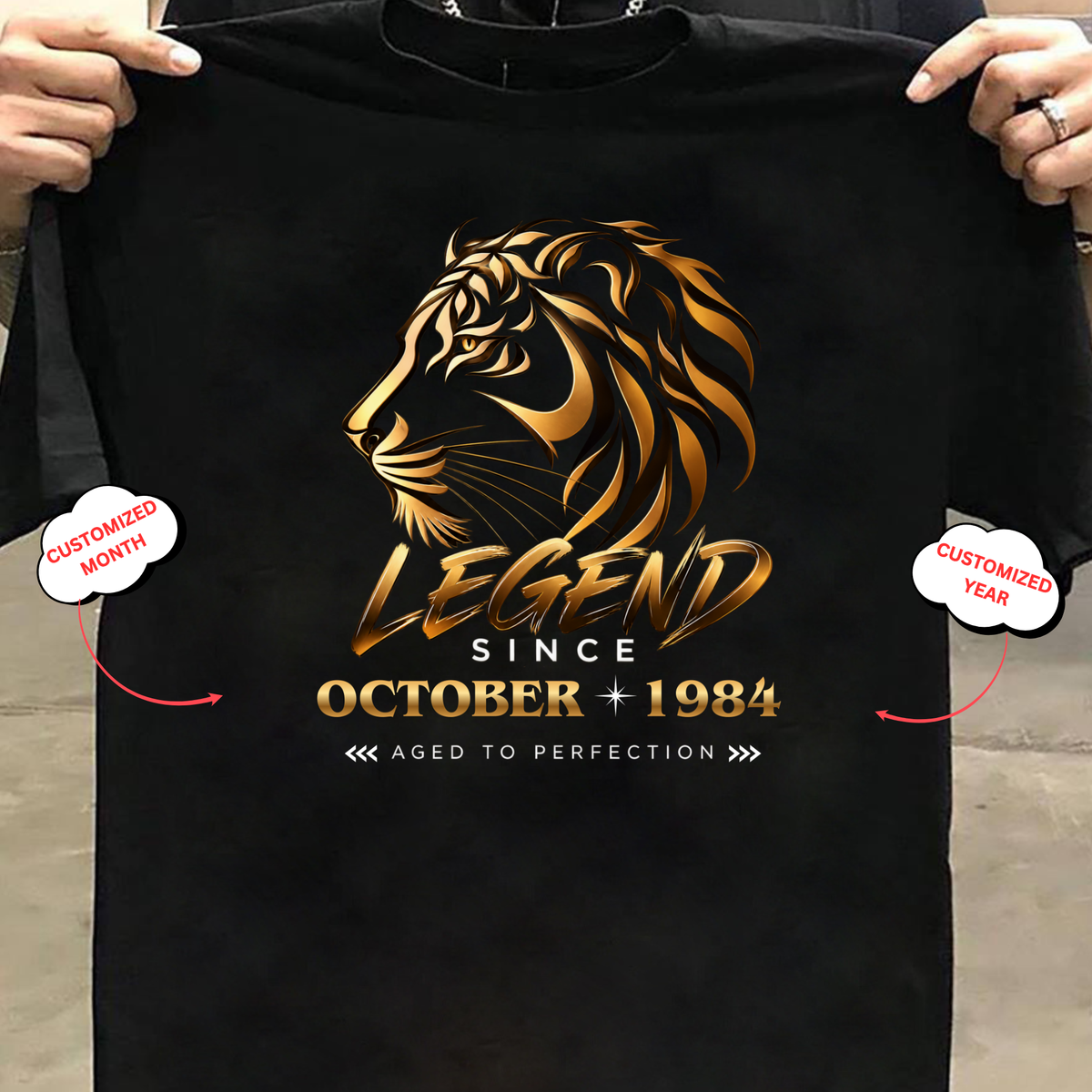 CUSTOMIZED-LEGEND SINCE DAY ONE CLASSIC T-SHIRT