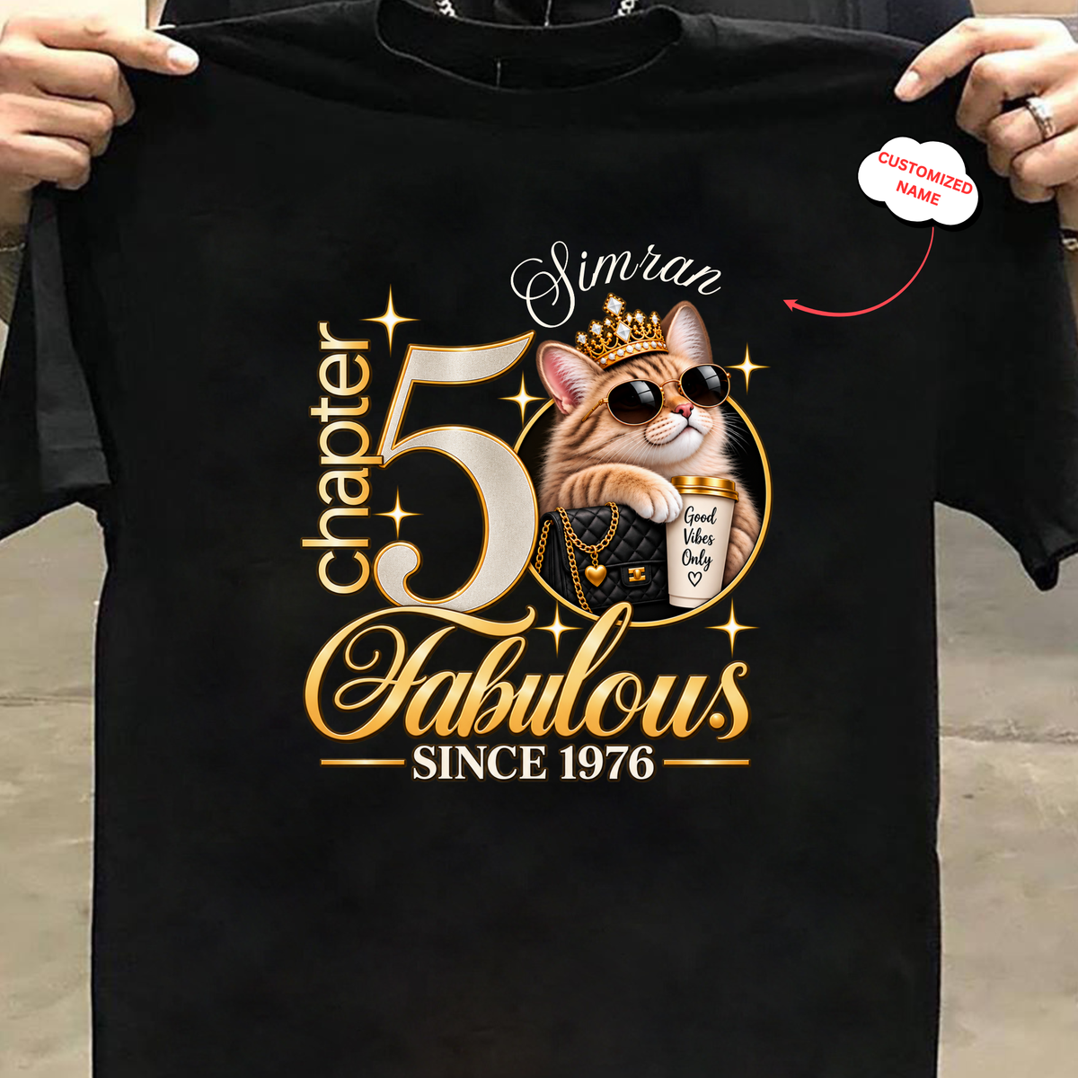 CUSTOMIZED-FABULOUS CHAPTER 50-WOMEN CLASSIC T-SHIRT