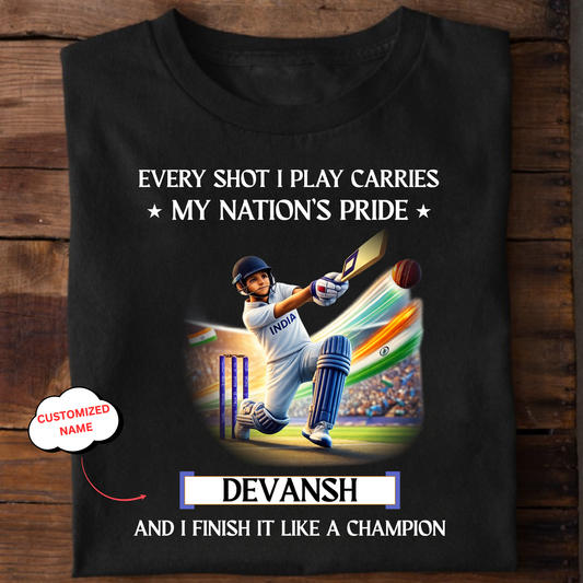 CUSTOMIZATION-MY NATION'S PRIDE-CLASSIC T-SHIRT