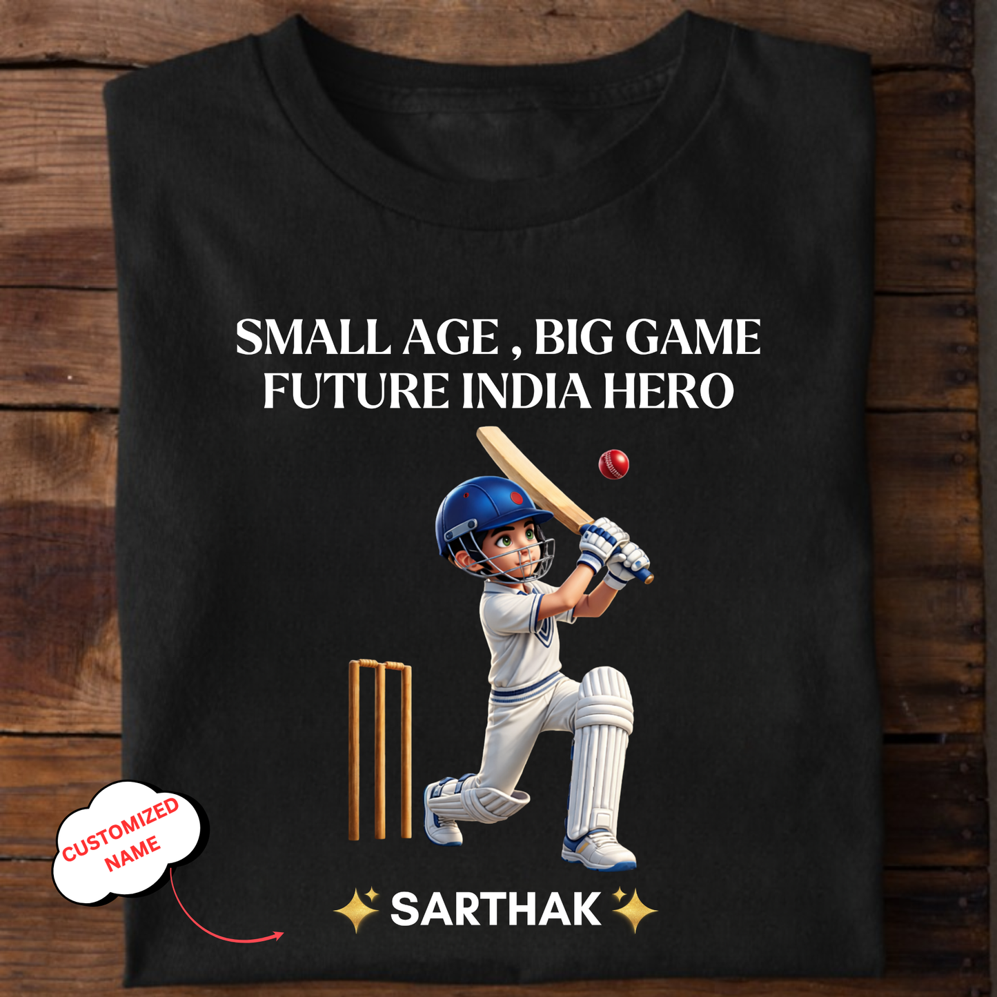 CUSTOMIZATION-FUTURE INDIA HERO-CLASSIC T-SHIRT