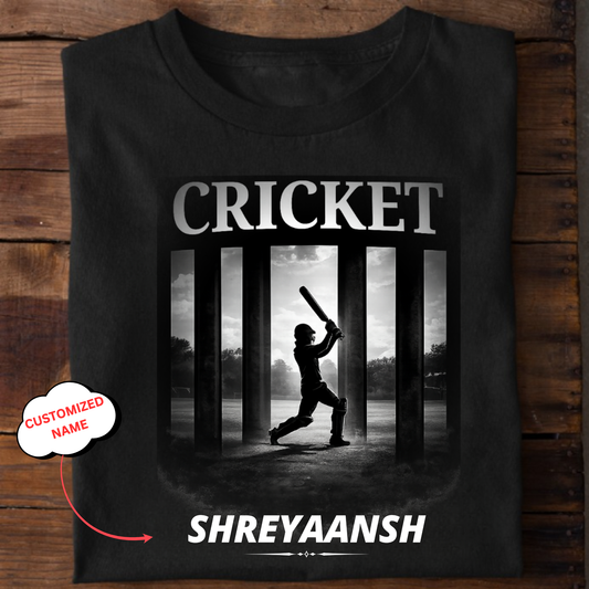CUSTOMIZATION-CRICKET-CLASSIC T-SHIRT