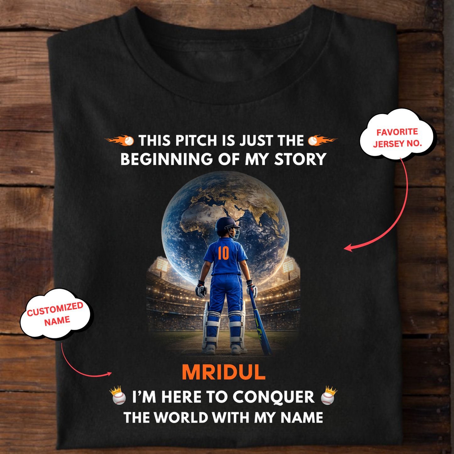 CUSTOMIZATION-BEGINNING OF MY STORY-CLASSIC T-SHIRT