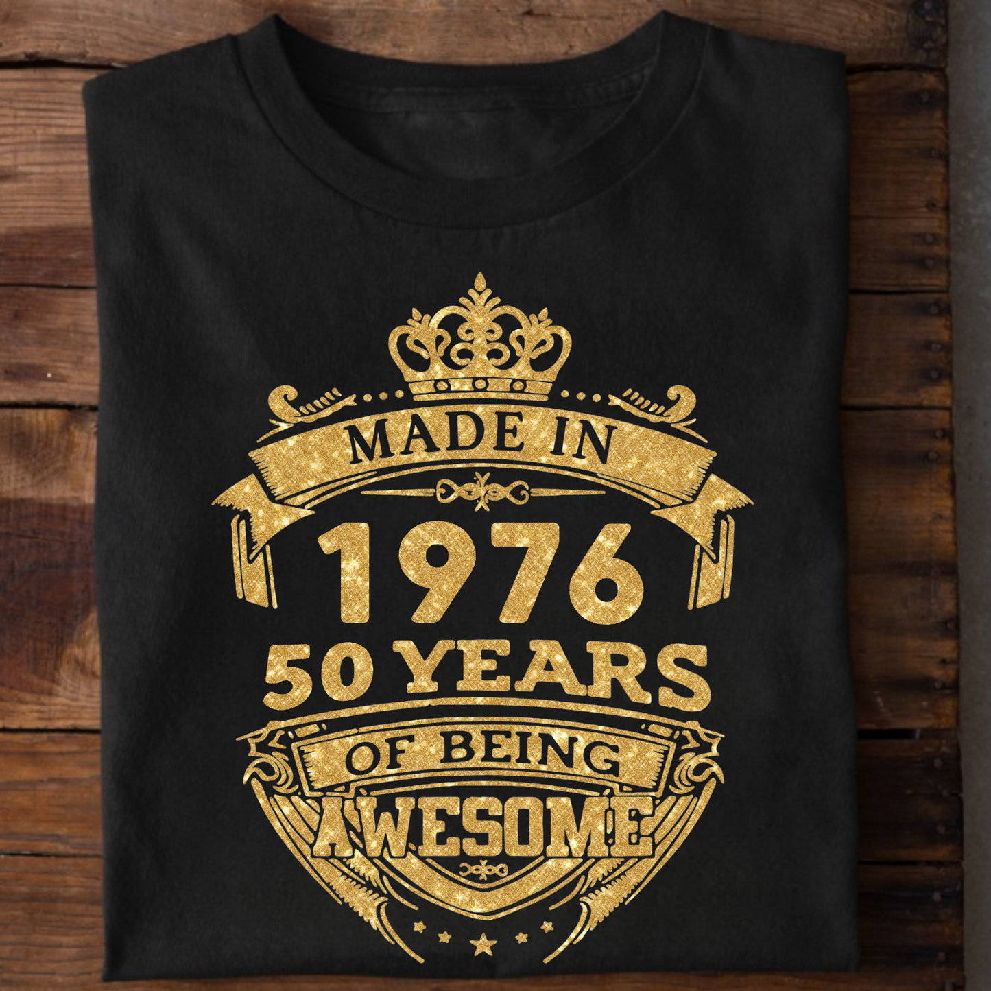 MADE IN 1976 50 YEARS OF BEING AWESOME CLASSIC T-SHIRT