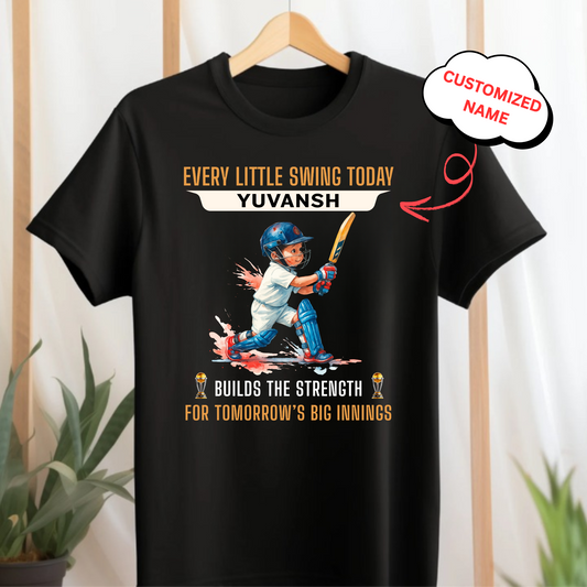 CUSTOMIZED-TOMORROW'S BIG INNING (CRICKET) CLASSIC T-SHIRT