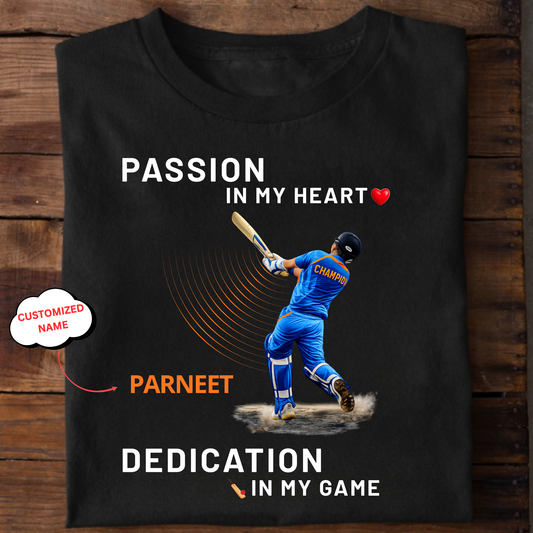 CUSTOMIZATION-PASSION & DEDICATION-CLASSIC T-SHIRT