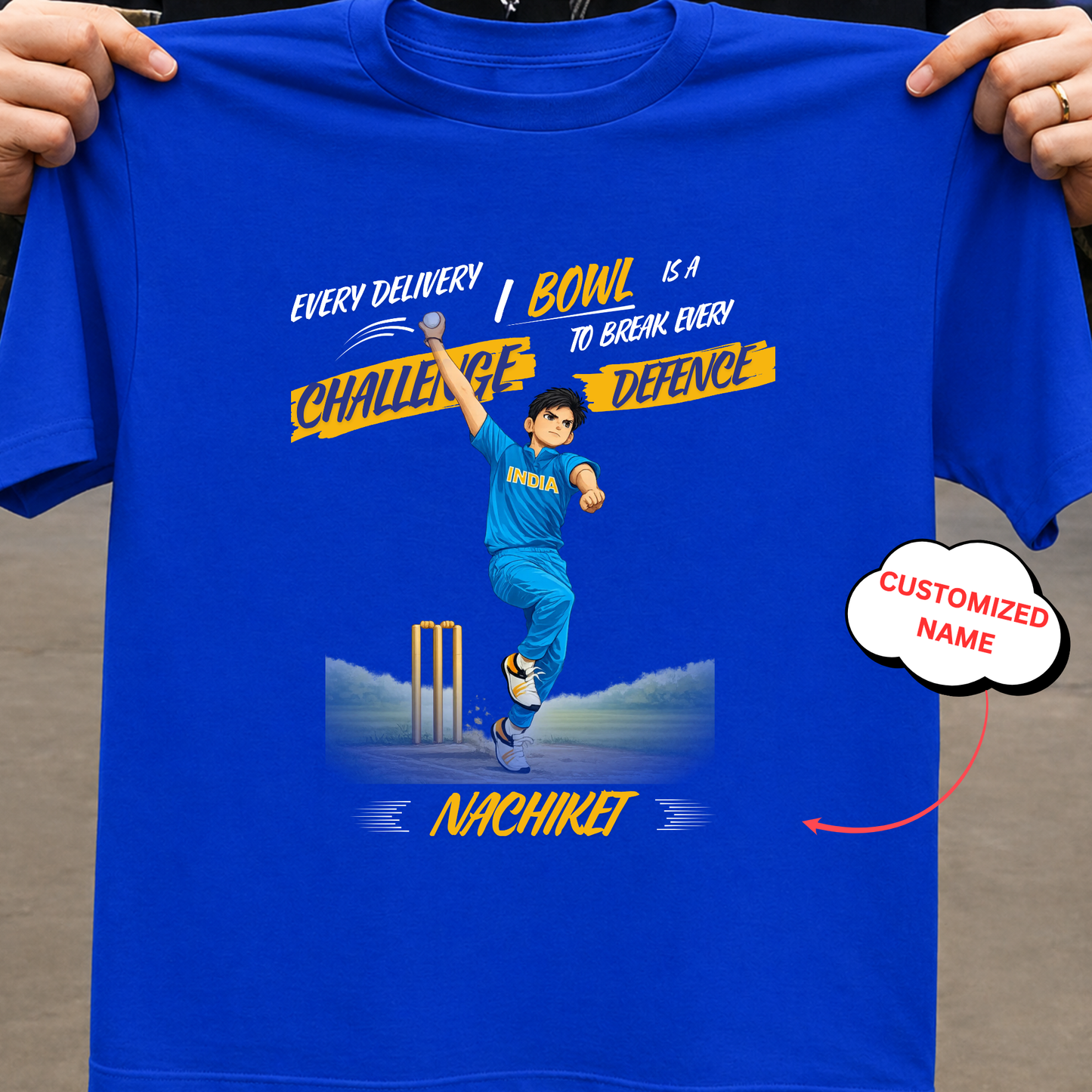CUSTOMIZATION-CHALLENGE & DEFENCE-CLASSIC T-SHIRT