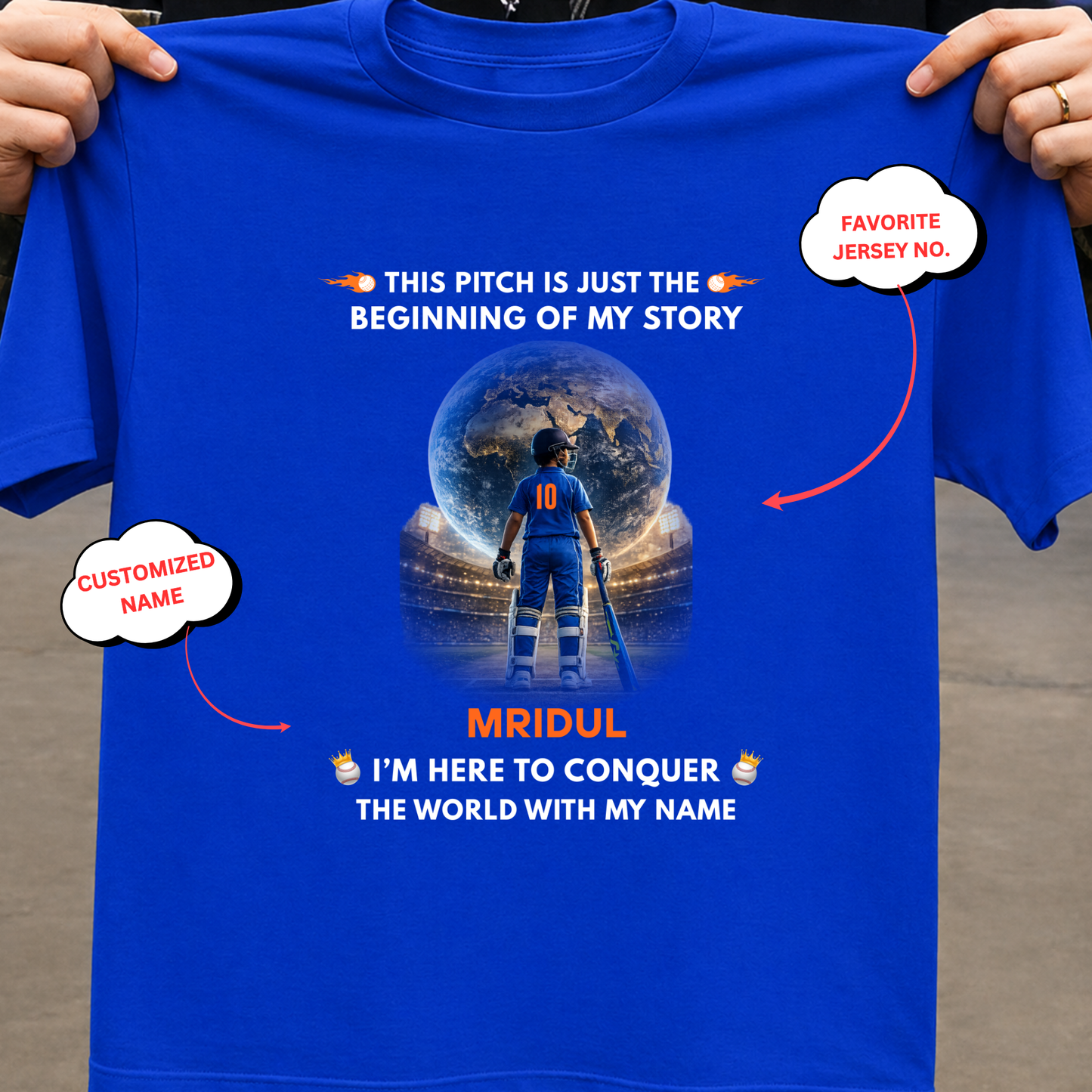 CUSTOMIZATION-BEGINNING OF MY STORY-CLASSIC T-SHIRT