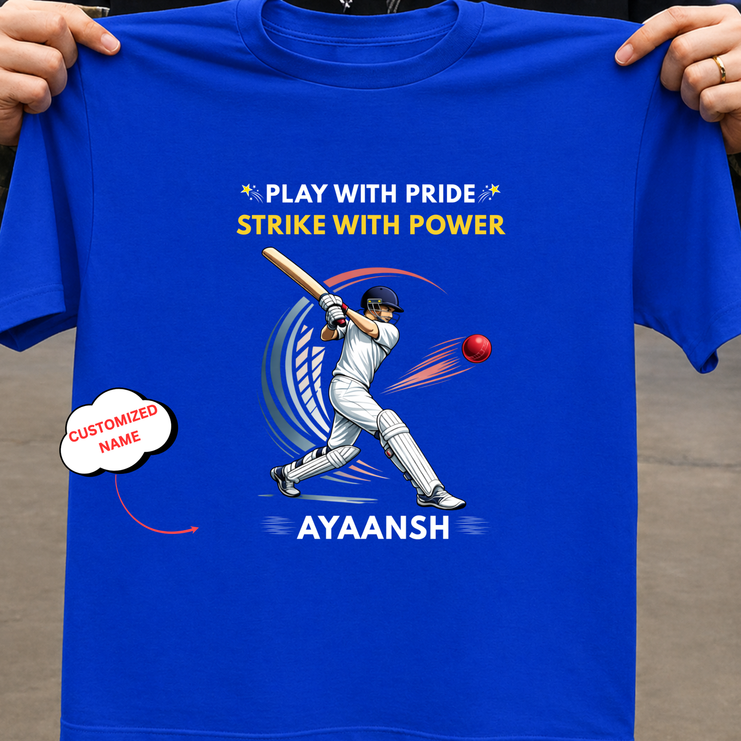 CUSTOMIZATION-PLAY WITH PRIDE-CLASSIC T-SHIRT