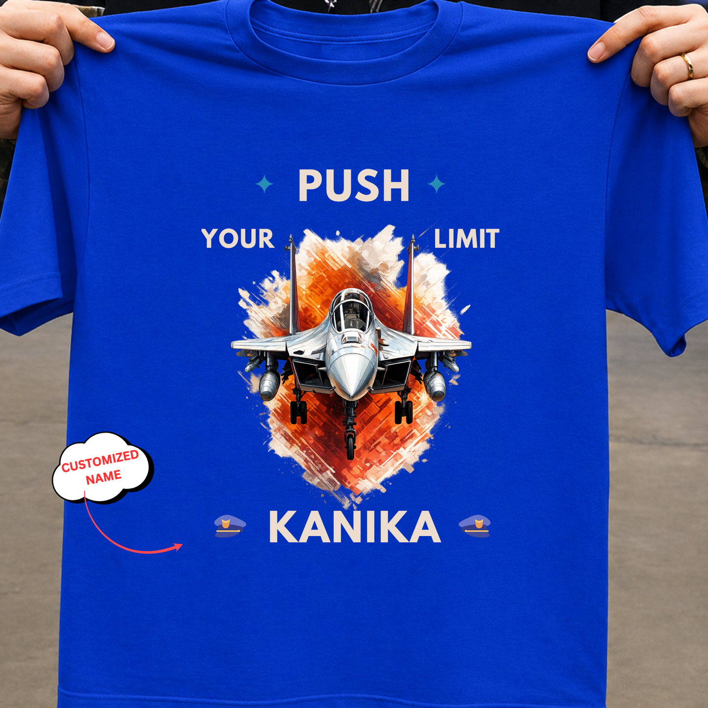 CUSTOMIZATION-PUSH YOUR LIMIT-CLASSIC T-SHIRT