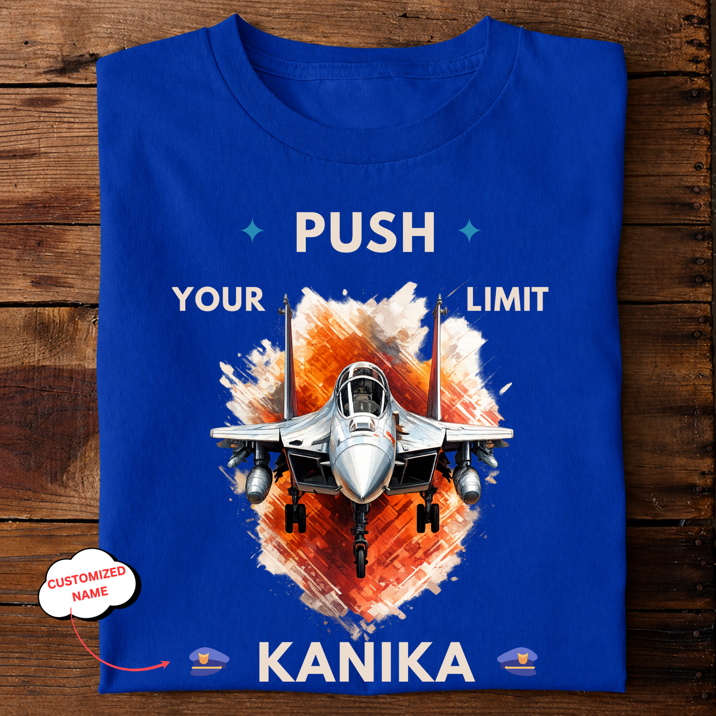 CUSTOMIZATION-PUSH YOUR LIMIT-CLASSIC T-SHIRT