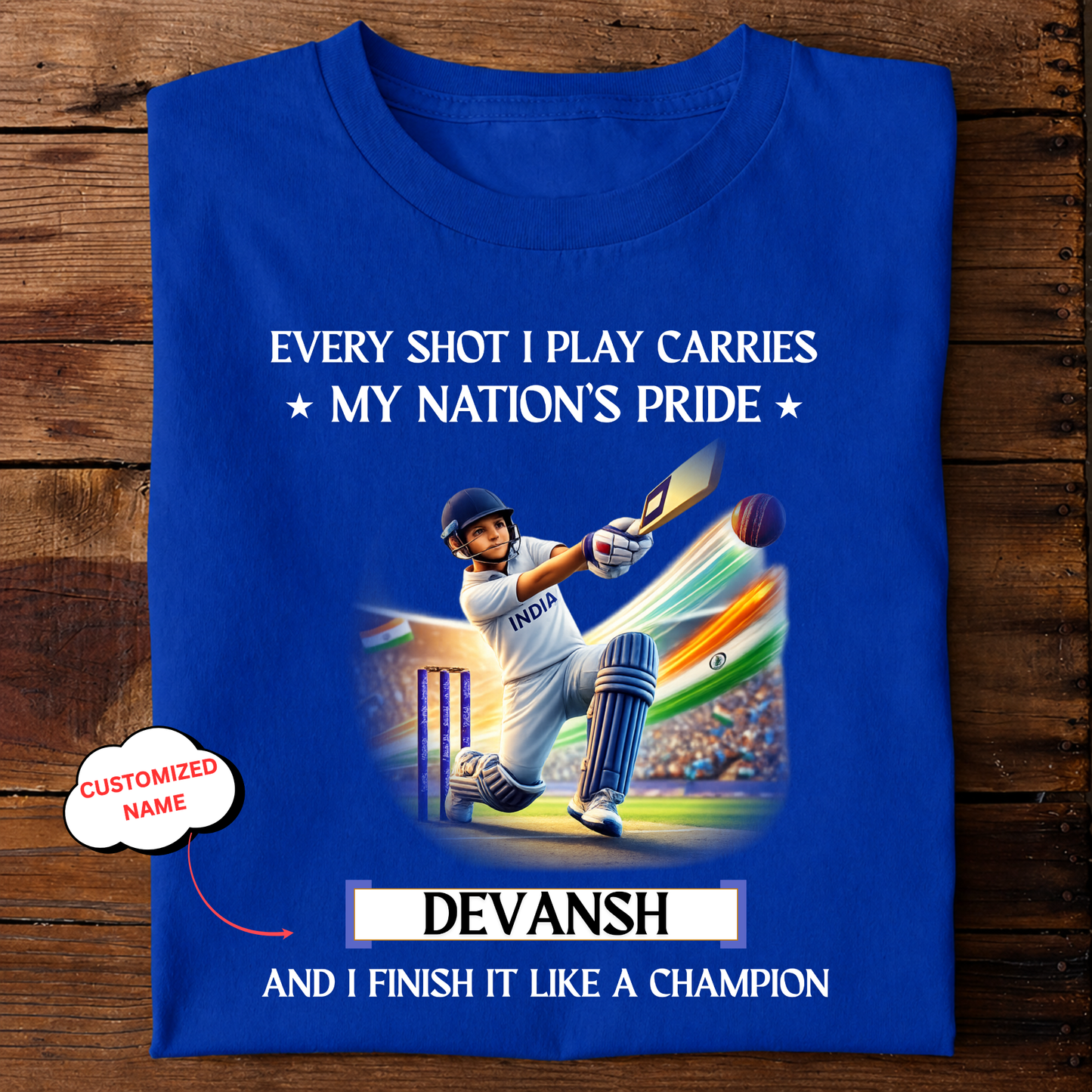 CUSTOMIZATION-MY NATION'S PRIDE-CLASSIC T-SHIRT